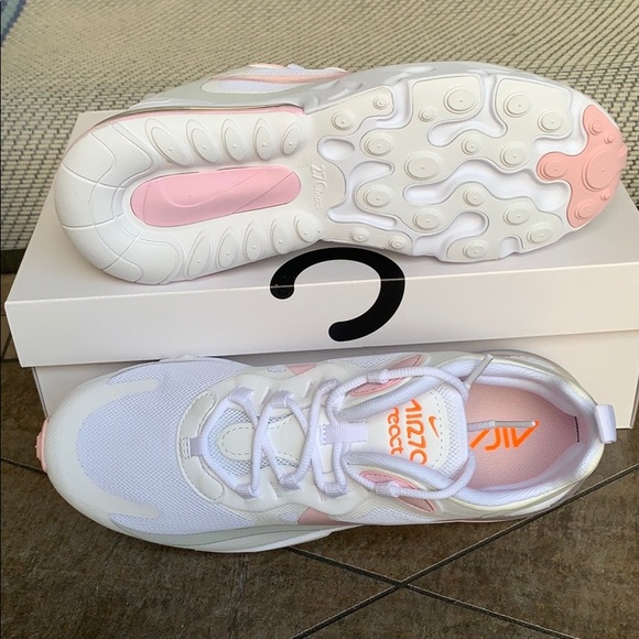 • NIKE AIR MAX 270 REACT white/pink foam-total WMN - Picture 14 of 16